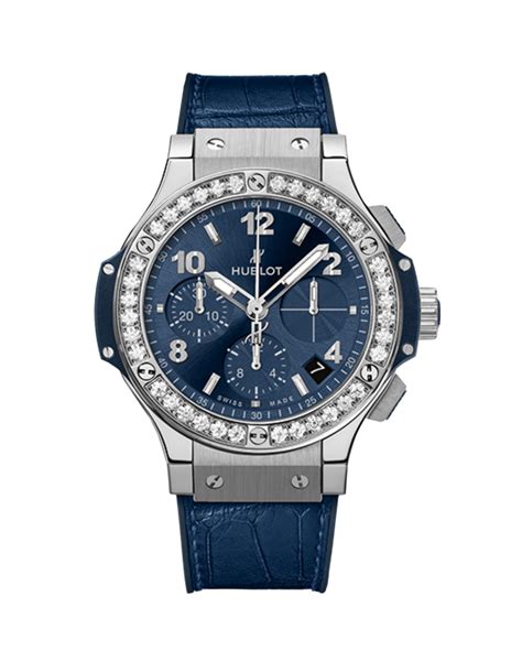 hublot big bang steel blue diamonds 41mm|Big Bang Steel Blue Diamonds 41 mm .